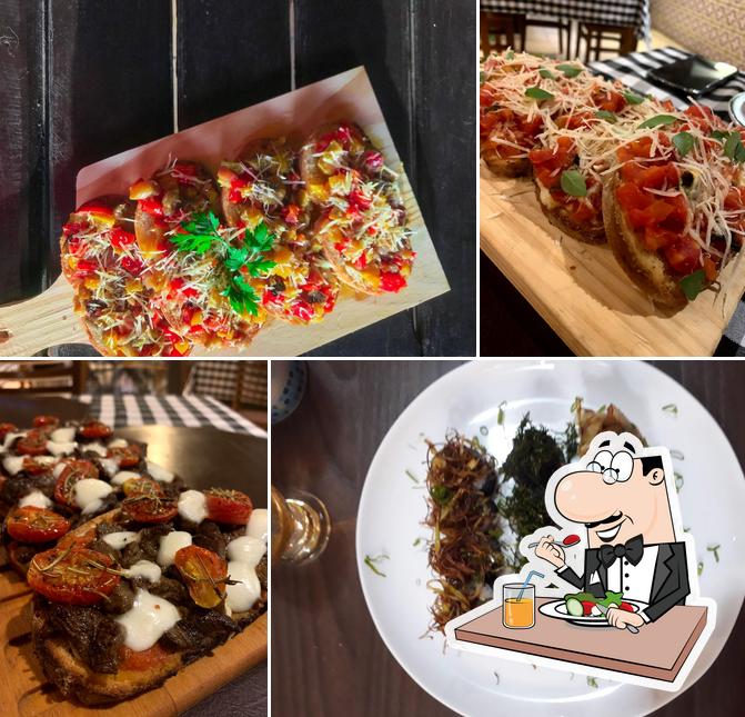 Platos en Giga Pizza