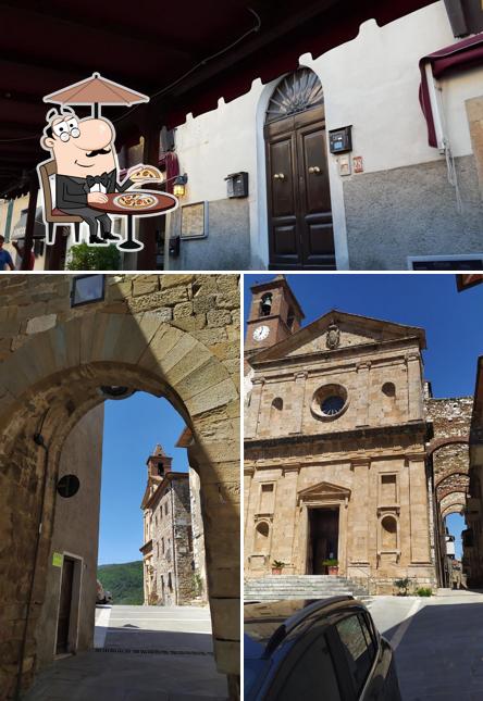 Curiosa tra la parte esterna di Il Borgo Nuovo