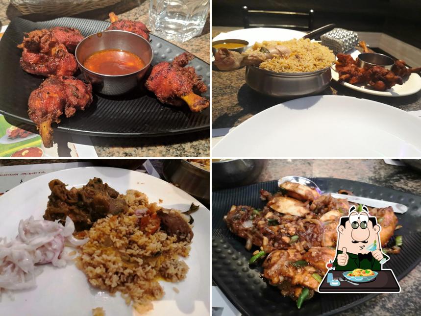 Food at K. M. S HAKKIM Kalyana Briyani