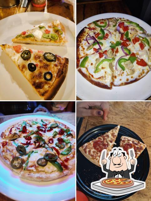 Try out pizza at Mr.Bean's Pizza