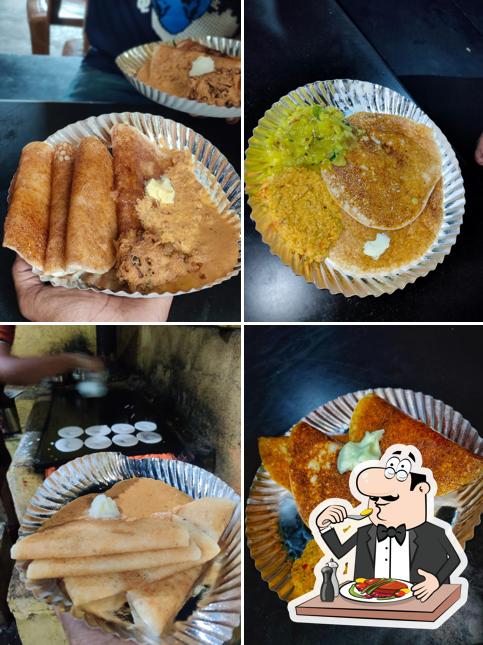 Food at Old Poli Hotel ಹಳೆಯ ಪೋಲಿ ಹೋಟೆಲ್ ಹಲಗೂರು (pure vegetarian )