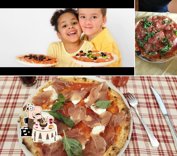 Cibo al Pizzeria Amalfi
