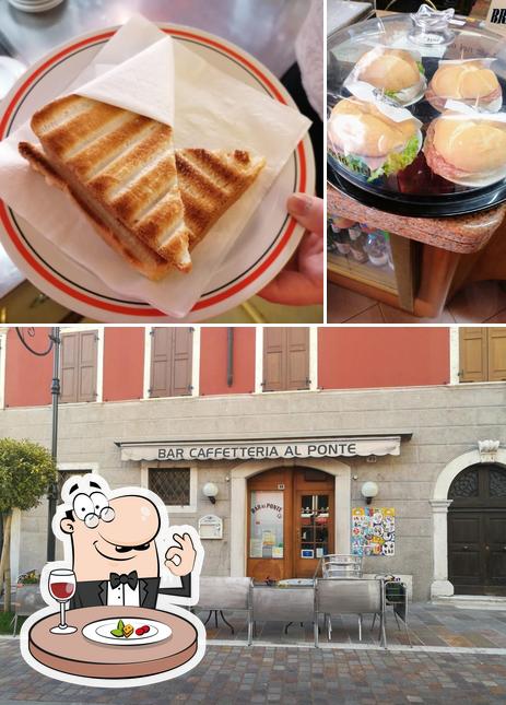 La cibo e interni del ristorante