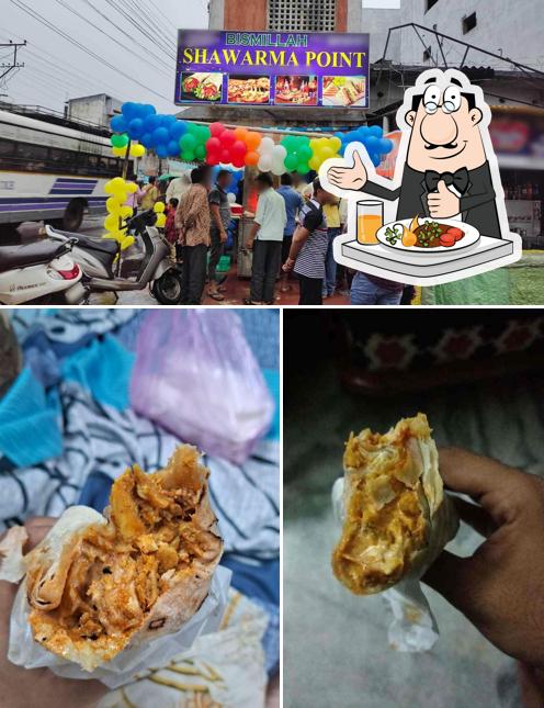Food at BISMILLAH SHAWARMA POINT