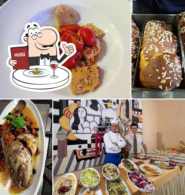 Cibo al Brasserie sul Mare