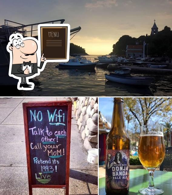 Leggi le specialità del giorno sulla lavagna