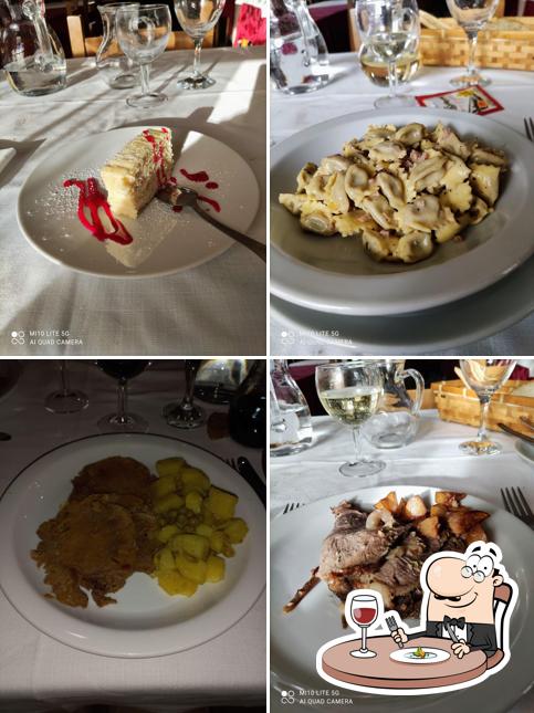 Cibo al Chalet dell'Ischiator