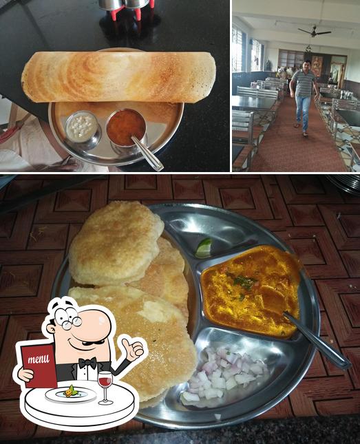 The restaurant's food and interior