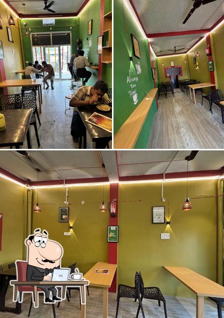 The interior of Freshness point