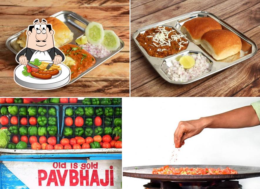 Food at Kailash Pav Bhaji and pulav center