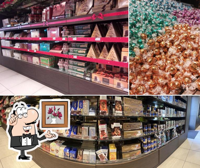 Dai un'occhiata agli interni di Lindt Chocolate Shop Fidenza