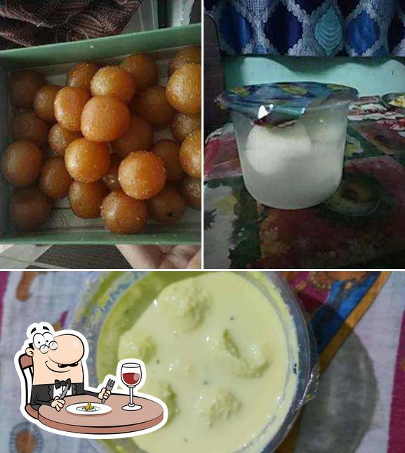 Food at New Gangour Sweets