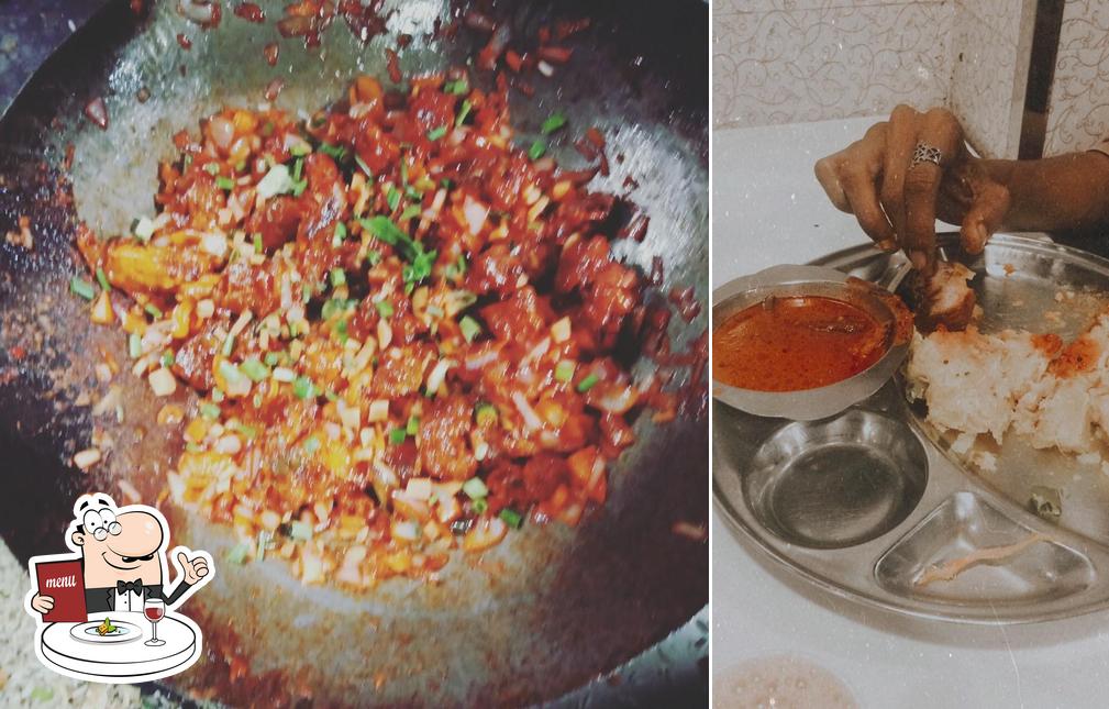 Meals at OM Shakthi Hotel