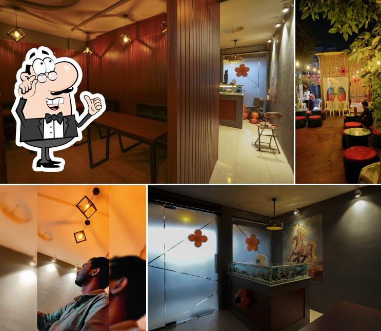 The interior of THE BRAND TASTE CAFE