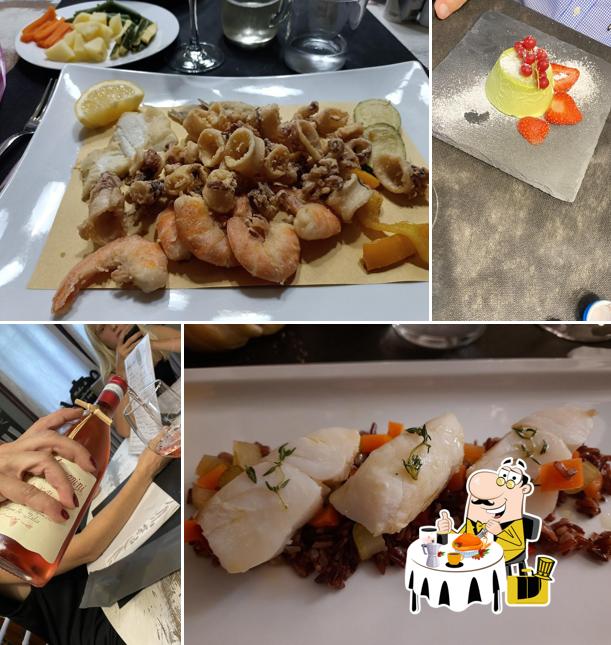 Fritto misto al Trattoria alla vida