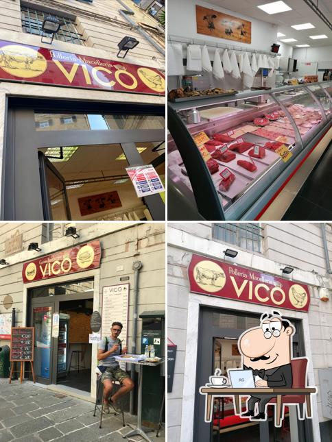 Gli interni di Vico, Polleria macelleria, fast food