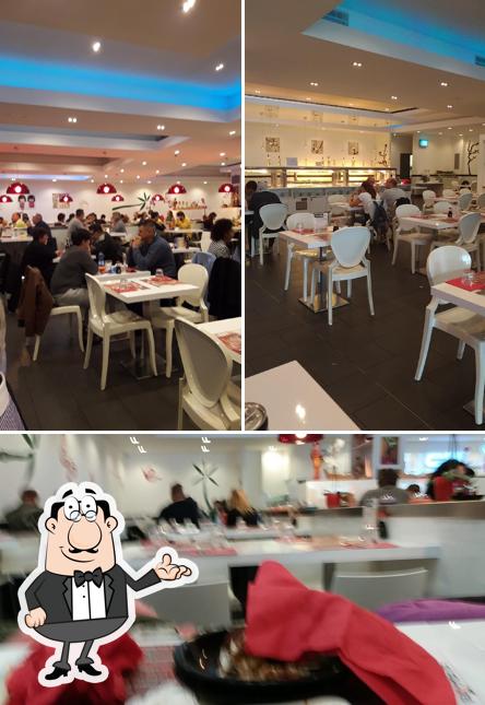Gli interni di Sushi-one superior