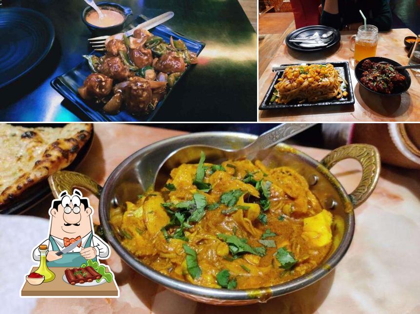 The Park (Hotel & Restaurant) serves meat meals