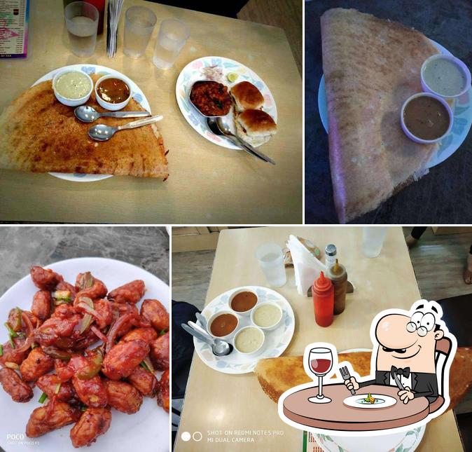 Food at Rooftop View Restaurant