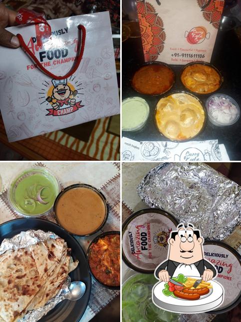 Food at Curry And Koyla Company