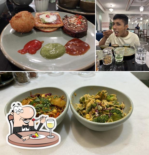Food at Green Gujarat Restaurant