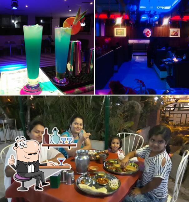 Among different things one can find interior and beverage at Hotel Gulmohar