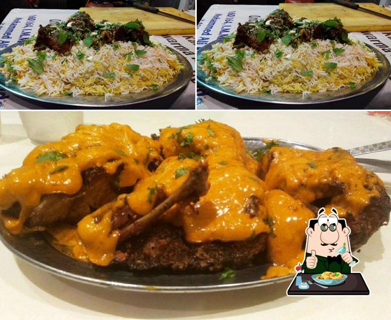 Food at Mashaallah Cuisine