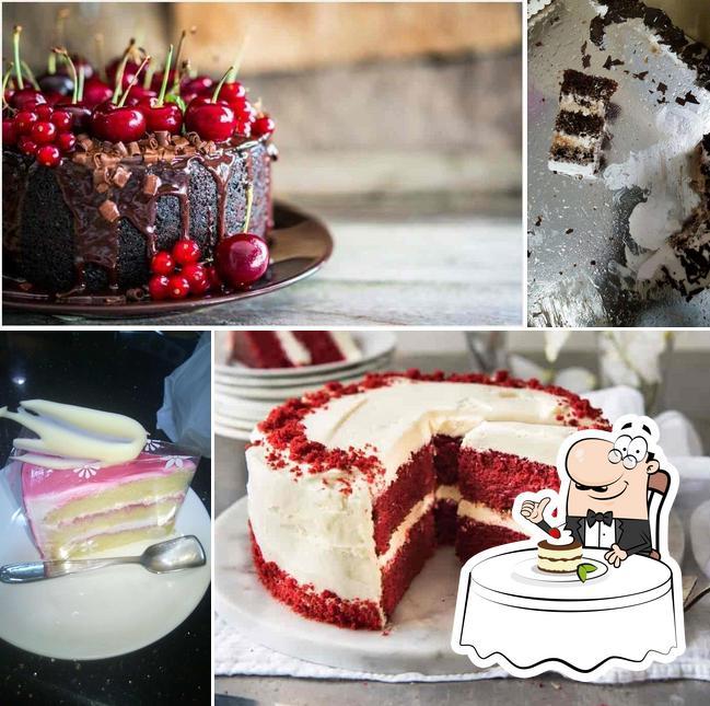 Navya Bake Shop serves a variety of sweet dishes
