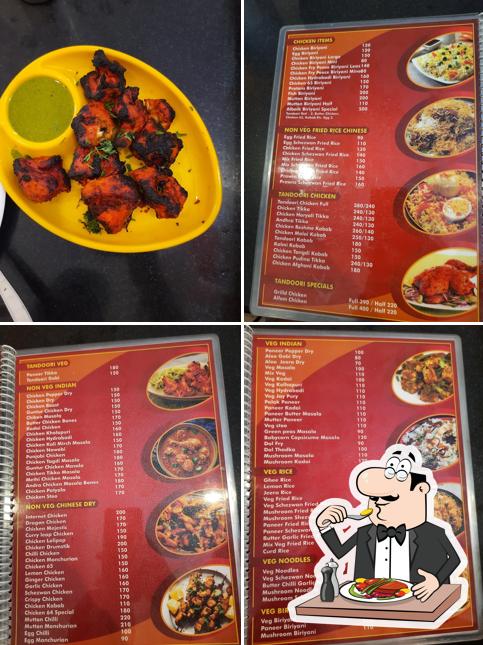 Food at New Albaik Family Restaurant