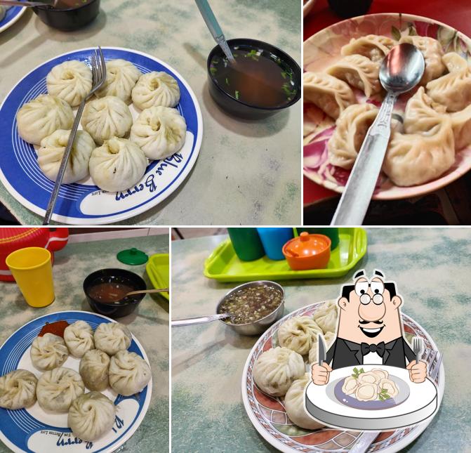 Dumplings at New Kalika Restaurant