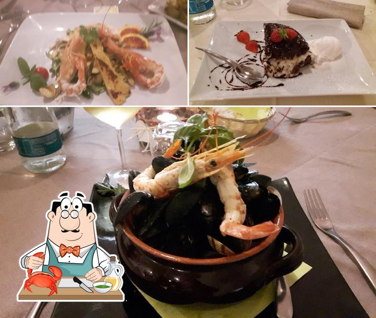 Scegli tra i molti pasti di mare proposti a Olive e Lavanda