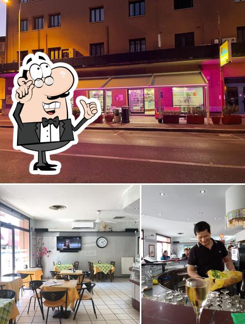 Gli interni di Bar Progresso