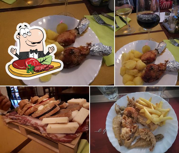Prova i piatti di carne a Tavernacolo Spoleto