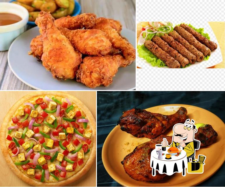Food at Nirban burger king