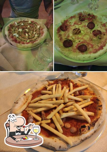 Cibo al Pizzeria Pintadera