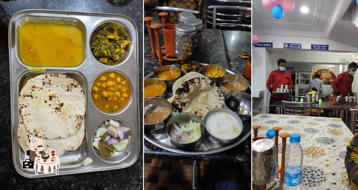 Food at Rajhans Rajasthani Thali Ghadi chowk Bhilai