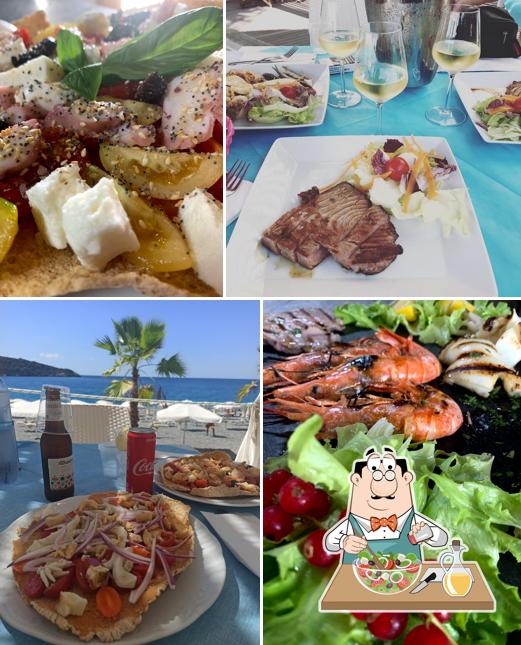 Insalata greca al SottoSopra Beach