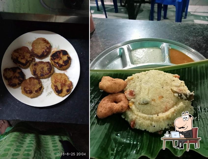 The interior of Sri Venkata Sai (Vegetarian)