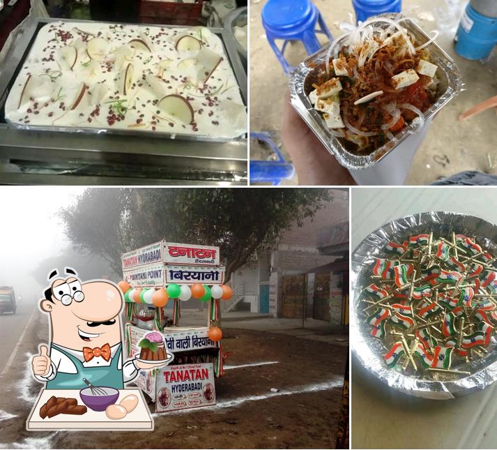 Tanatan Biryani serves a selection of sweet dishes