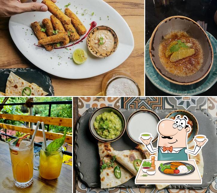 Food at Tequila Sunset