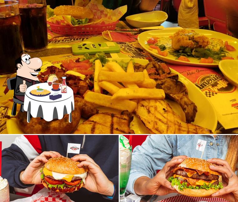 America Graffiti offre un'ampia quantità di opzioni per gli amanti dell'hamburger