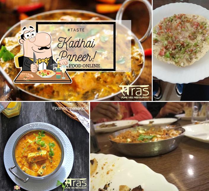 Food at Saras Restaurant