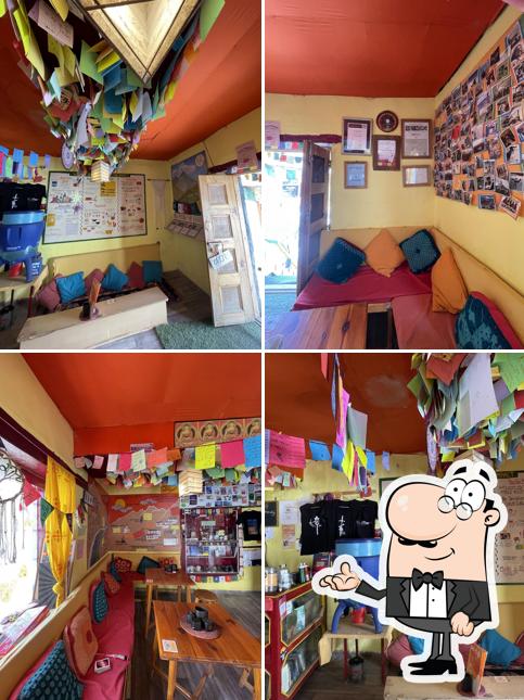 Take a seat at one of the tables at Sol Cafe Take a seat at one of the tables at Sol Cafe