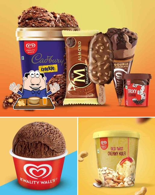 Food at Kwality Wall's Ice Cream And More