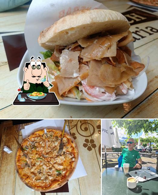 La foto di cibo e esterno da Alpnach Pizzeria