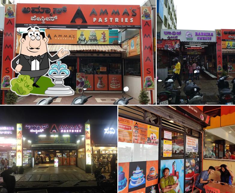 Check out how Amma's Pastries looks outside