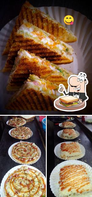 Crunchy Bites, Pizza,Sandwich