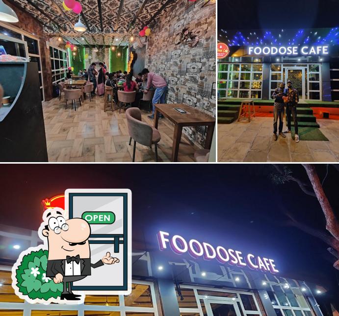 The exterior of Foodose cafe