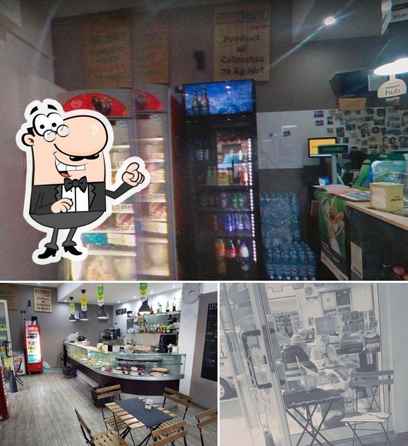 Guarda la immagine che mostra la interni e esterno di Novanta Gradi Caffé