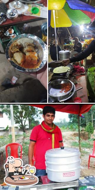 Check out the photo showing food and interior at Food Club